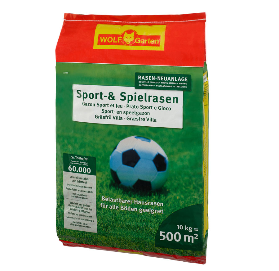 SPORT- UND SPIEL-RASEN LG 500 WOLF - Haubenwallner Gols - Der Haubi hats!