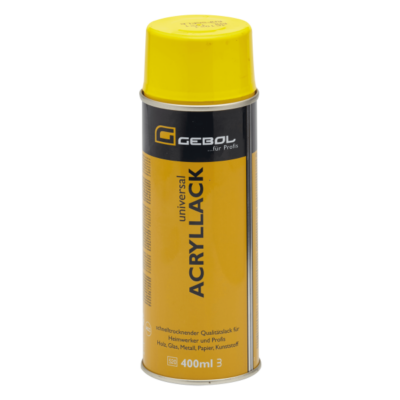 Universal Acryllackspray RAL 1021 rapsgelb 400 ml